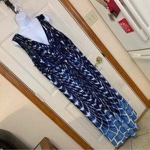 NY Collection Woman ombré print maxi dress size 2X